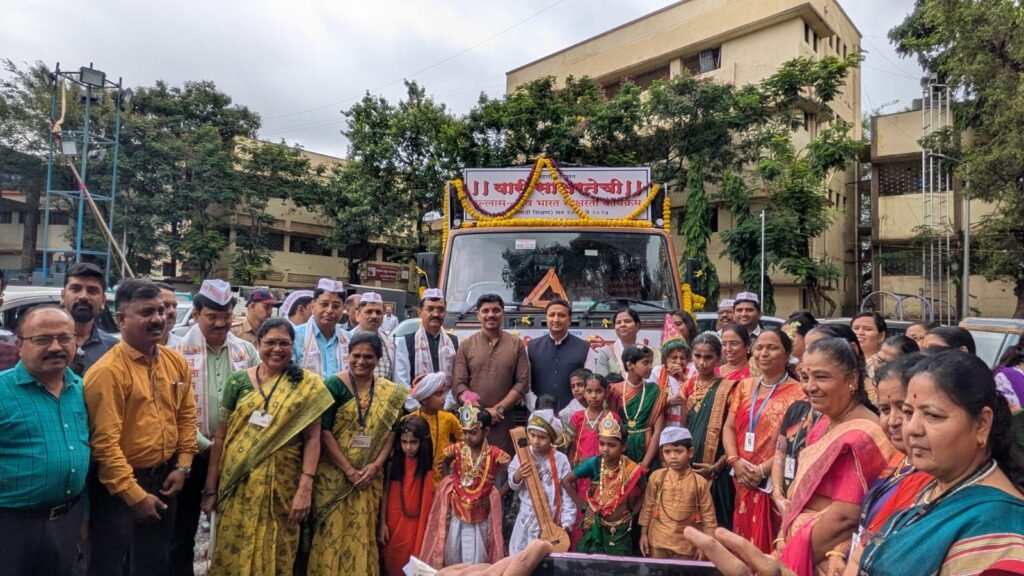 जगद्गुरू संत तुकाराम महाराज यांच्या पालखी सोहळ्यात शिक्षण विभागाचा साक्षरता जनजागृती चित्ररथ सहभागी होणार